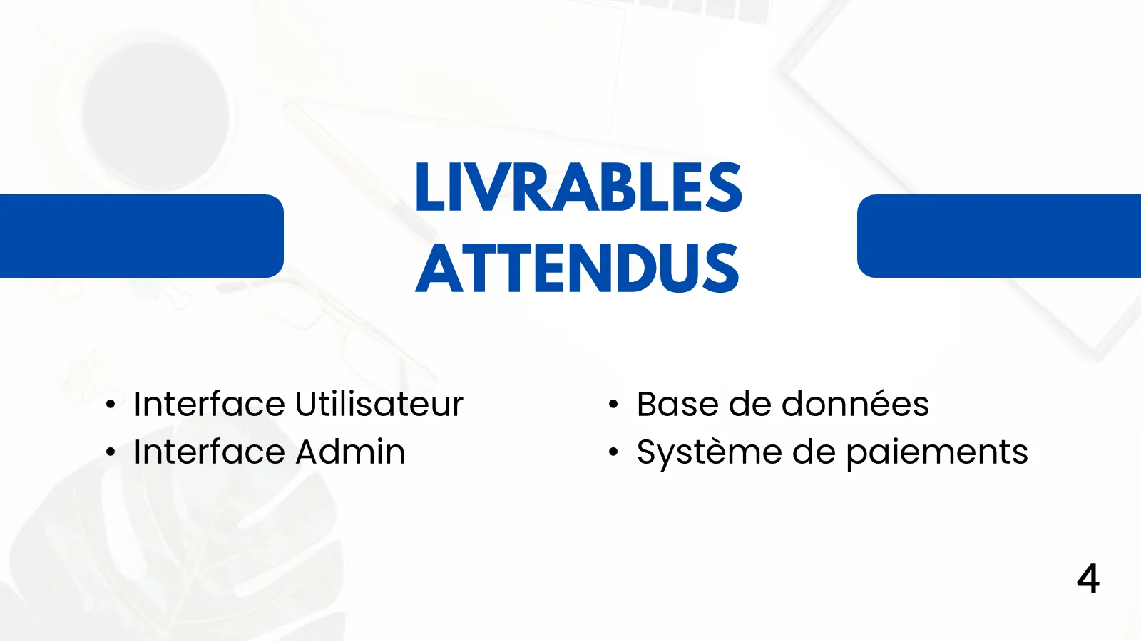 Livrables de Prenotazione : interfaces utilisateur et administrateur, base de données et paiements